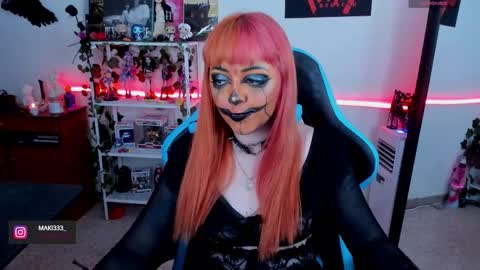 Snapshot of makii_33 chatting on October 10, 9:36 pm ... ... online show from October 10, 9:36 pm