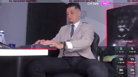 I am Massimo online show from January 17, 12:53 am