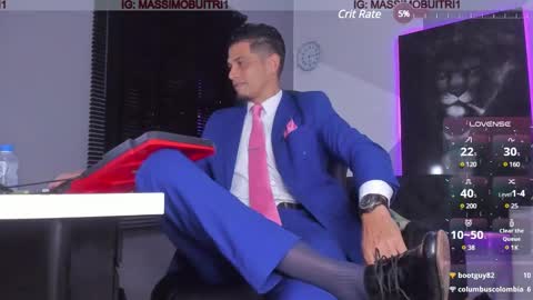 I am Massimo online show from January 25, 12:38 am