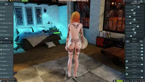 meadowmoon3 online show from November 22, 1:15 am