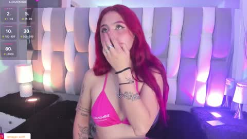  Megan  Online 1200am To 600 am Colombian time online show from February 22, 9:12 am