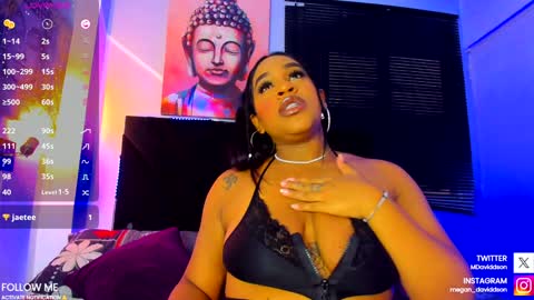 Snapshot of megandavidson chatting on January 8, 9:34 pm Kim online show from January 8, 9:34 pm