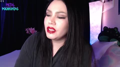 Snapshot of metalpocahotass chatting on February 25, 1:52 am MetalPocahotass online show from February 25, 1:52 am