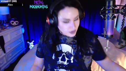 Snapshot of metalpocahotass chatting on September 12, 11:15 pm MetalPocahotass online show from September 12, 11:15 pm