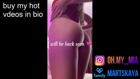 Mia Martskaya online show from December 28, 5:02 am