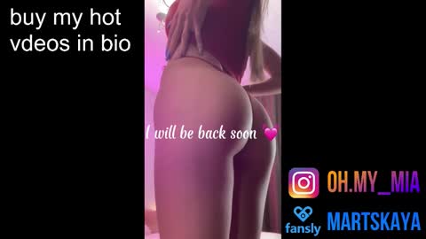 Mia Martskaya online show from September 16, 1:23 pm