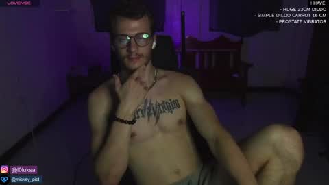 Snapshot of mickey_pict chatting on January 4, 2:25 pm Mickey online show from January 4, 2:25 pm