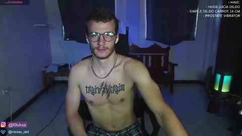 Snapshot of mickey_pict chatting on January 6, 6:14 am Mickey online show from January 6, 6:14 am