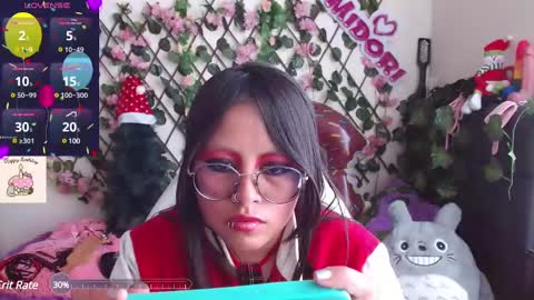 Snapshot of midoriquinn chatting on December 9, 8:12 pm Midori 7u7 online show from December 9, 8:12 pm