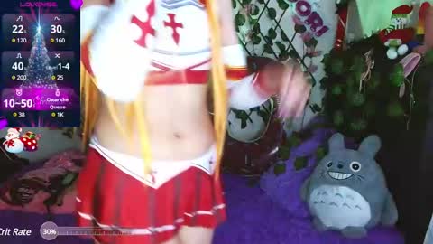 Snapshot of midoriquinn chatting on December 12, 10:42 pm Midori 7u7 online show from December 12, 10:42 pm