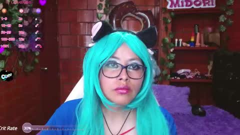 Snapshot of midoriquinn chatting on March 5, 9:26 pm Midori 7u7 online show from March 5, 9:26 pm