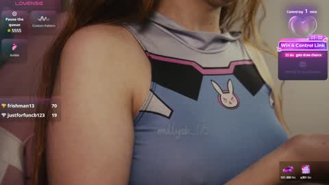 Snapshot of mollysb_05 chatting on January 26, 10:13 pm mollysb_05 online show from January 26, 10:13 pm