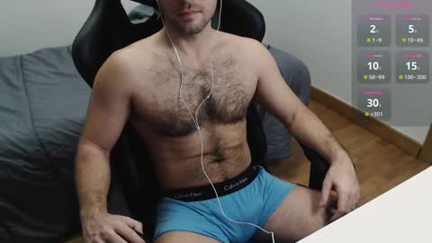 Juan  OF  myhairymacho online show from January 25, 2:58 am