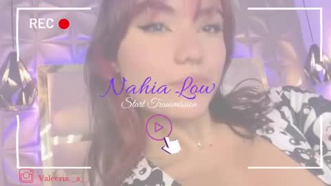 Snapshot of nahia_low chatting on March 2, 3:45 am Valeria online show from March 2, 3:45 am