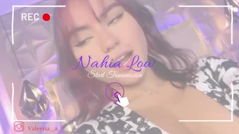 Snapshot of nahia_low chatting on March 3, 3:08 am Valeria online show from March 3, 3:08 am