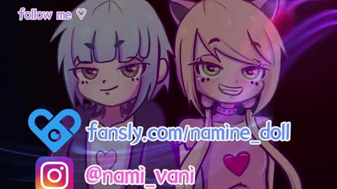 Snapshot of namine_vanitas chatting on February 10, 3:35 am Namigirl Vaniboy online show from February 10, 3:35 am