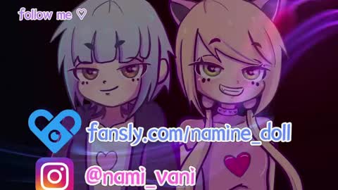 Snapshot of namine_vanitas chatting on February 12, 3:40 am Namigirl Vaniboy online show from February 12, 3:40 am