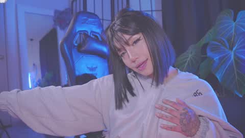 Snapshot of nekyra_san chatting on January 21, 12:04 am Mely Birthday party saturday night BYO online show from January 21, 12:04 am