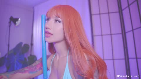 Snapshot of nekyra_san chatting on January 31, 11:45 pm Mely Birthday party saturday night BYO online show from January 31, 11:45 pm