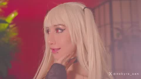 Snapshot of nekyra_san chatting on March 9, 12:31 am Mely Birthday party saturday night BYO online show from March 9, 12:31 am