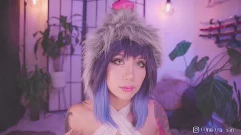 Snapshot of nekyra_san chatting on September 14, 12:32 am Mely Birthday party saturday night BYO online show from September 14, 12:32 am