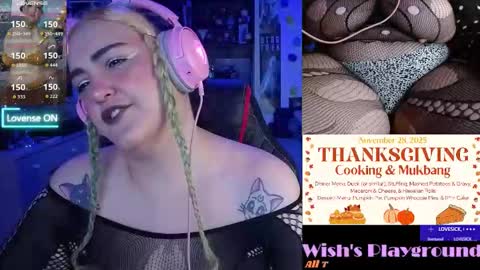 Wishs Playground online show from November 18, 7:13 am