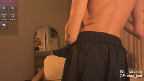 Snapshot of nina_just chatting on February 12, 12:48 am Nina. online show from February 12, 12:48 am