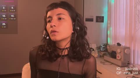 Snapshot of nina_just chatting on February 23, 9:26 pm Nina. online show from February 23, 9:26 pm