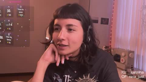 Snapshot of nina_just chatting on March 8, 9:51 pm Nina. online show from March 8, 9:51 pm