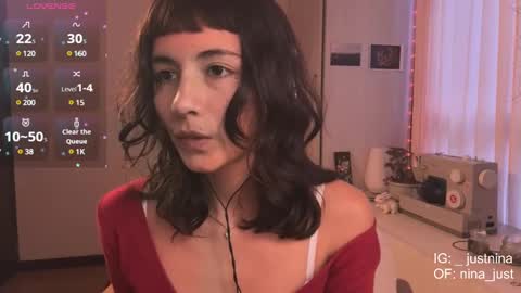 Snapshot of nina_just chatting on March 10, 9:18 pm Nina. online show from March 10, 9:18 pm