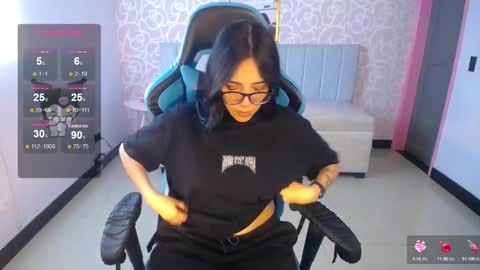 Snapshot of ninfa_ch chatting on February 25, 11:19 am Ninfa online show from February 25, 11:19 am