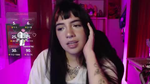 Snapshot of ninfa_ch chatting on November 28, 1:19 am Ninfa online show from November 28, 1:19 am