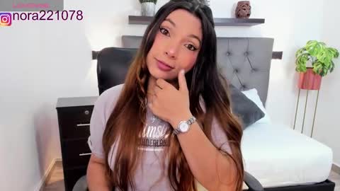 Snapshot of nora22xx chatting on January 12, 2:24 am Nora online show from January 12, 2:24 am