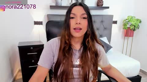 Snapshot of nora22xx chatting on January 12, 5:34 am Nora online show from January 12, 5:34 am