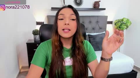 Snapshot of nora22xx chatting on February 20, 2:29 am Nora online show from February 20, 2:29 am