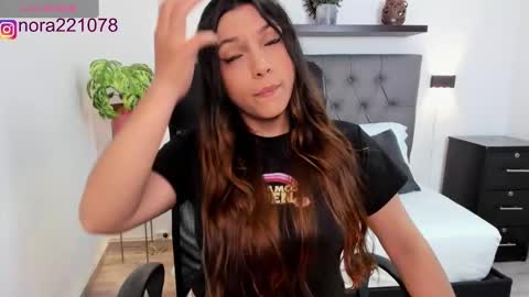 Snapshot of nora22xx chatting on March 11, 6:00 am Nora online show from March 11, 6:00 am