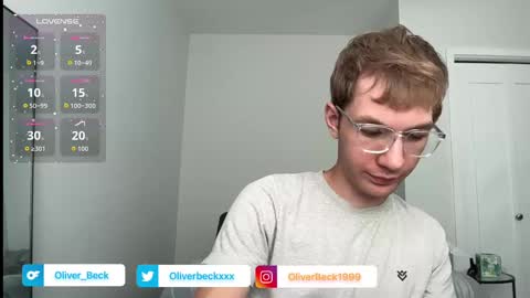 Oliver Beck online show from September 13, 7:46 pm