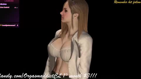 orgasmaddictcl online show from February 22, 11:13 am