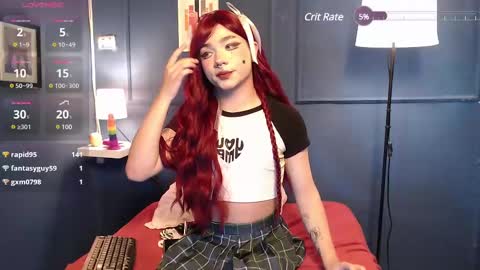 Snapshot of poison__luna chatting on February 22, 7:03 pm Luna online show from February 22, 7:03 pm