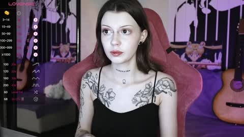 Snapshot of prettybones chatting on December 25, 9:34 am Violet online show from December 25, 9:34 am