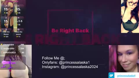 PrincessAlaska online show from February 18, 1:44 pm