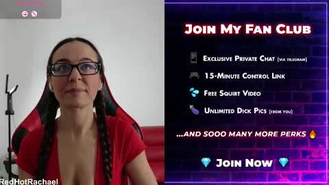 Red Hot Rachael online show from November 24, 4:18 pm