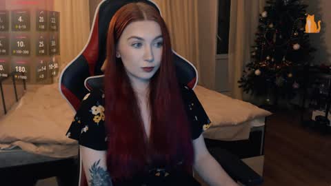 Snapshot of redhaired_kitty chatting on January 19, 10:28 pm Lina online show from January 19, 10:28 pm