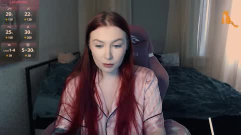 Snapshot of redhaired_kitty chatting on February 17, 12:38 pm Lina online show from February 17, 12:38 pm