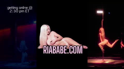 ria  online show from November 7, 7:25 pm