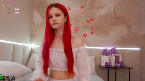 Snapshot of rina_red_ chatting on February 12, 1:52 am Rina online show from February 12, 1:52 am