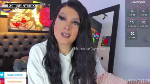 ROMINA OWEN online show from February 1, 6:00 am