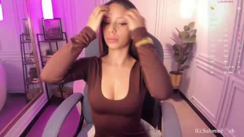 Snapshot of salome__evans chatting on October 15, 1:22 pm salome__evans online show from October 15, 1:22 pm