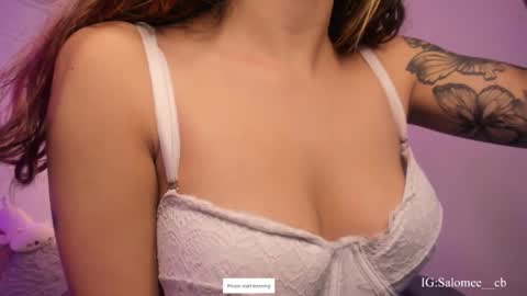 Snapshot of salome__evans chatting on November 13, 1:43 pm salome__evans online show from November 13, 1:43 pm