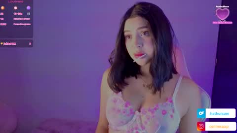 Snapshot of samara_lam chatting on October 2, 10:28 pm Sammy online show from October 2, 10:28 pm
